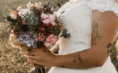 Flores preservadas para una boda especial