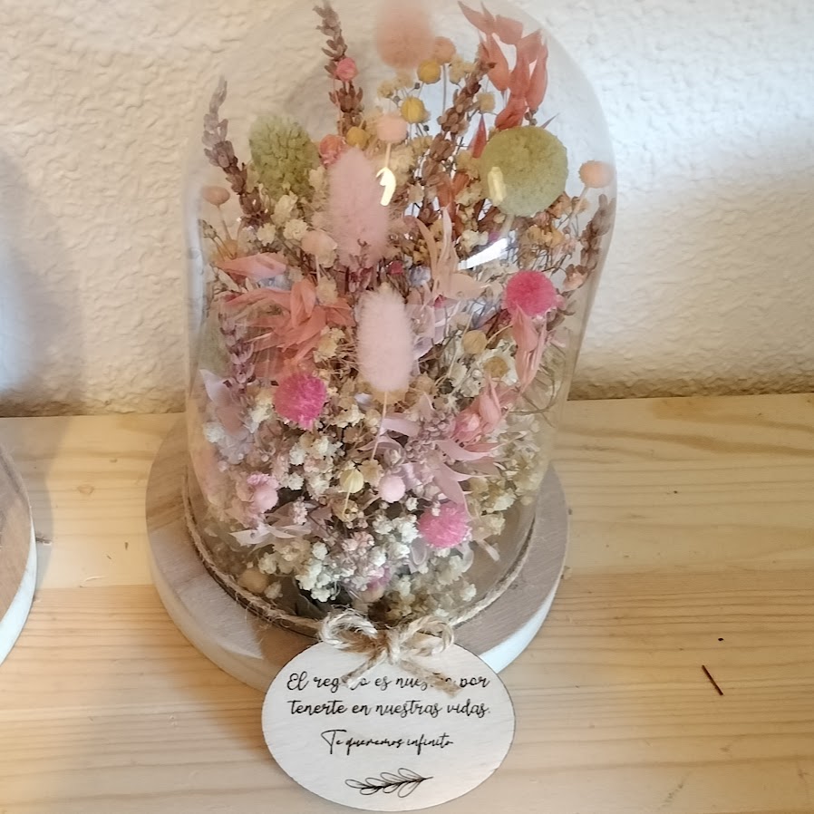Cupulas de flores para madrinas